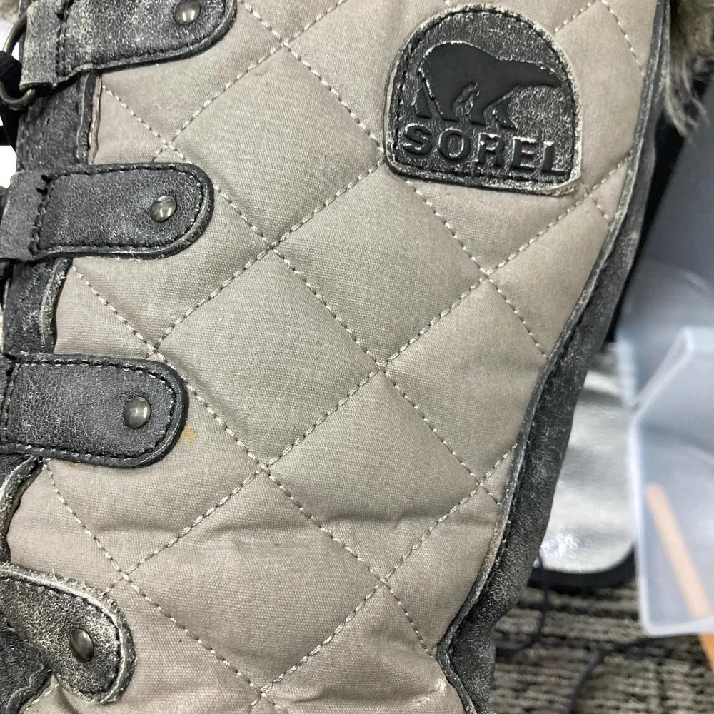 Sorel Tofino Distressed Waterproof Fur Winter Boot